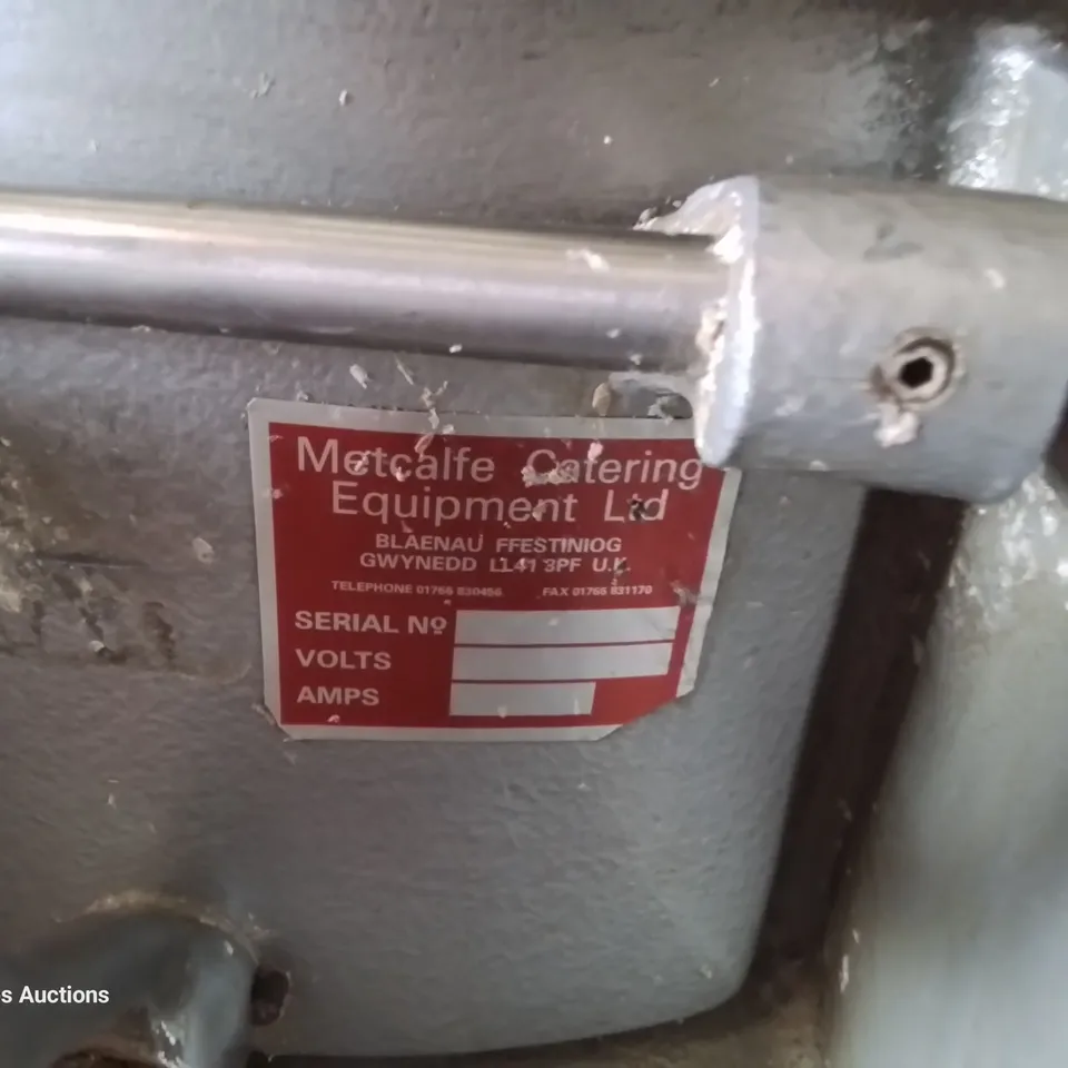 METCALF ELECTRIC PEDESTAL POTATOE PEELER