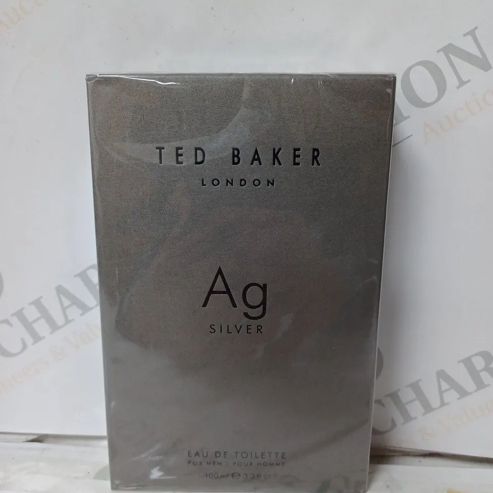 TED BAKER LONDON AG SILVER EAU DE TOILETTE 100ML