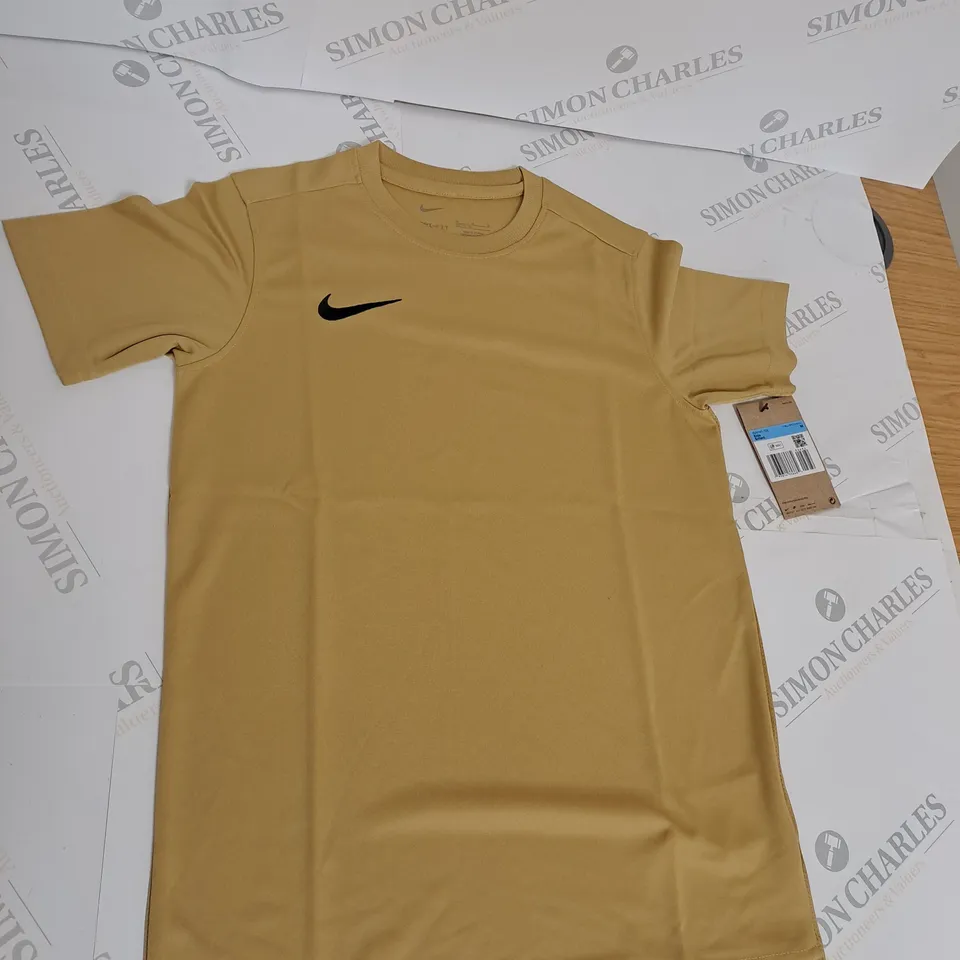 NIKE LOGO DRI-FIT CASUAL T-SHIRT SIZE M - KIDS