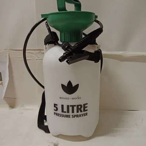 BOXED ENVIRO-WORKS 5 LITRE PRESSURE SPRAYER – GARDEN