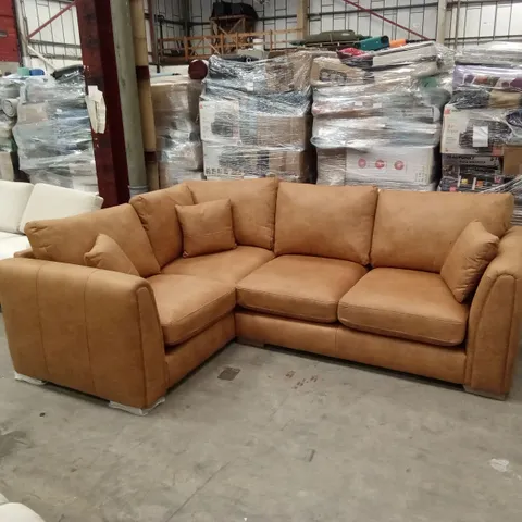 AUSTIN LEFT HAND CORNER SOFA - TAN 