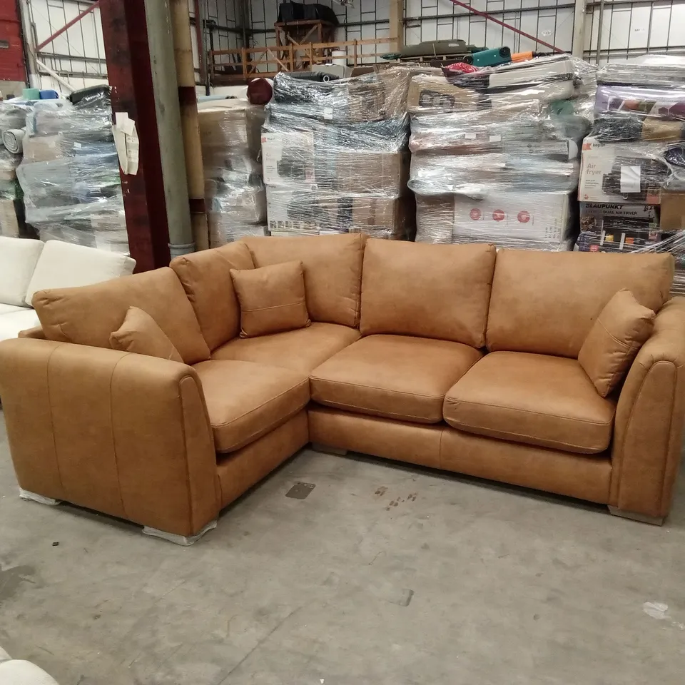 AUSTIN LEFT HAND CORNER SOFA - TAN 