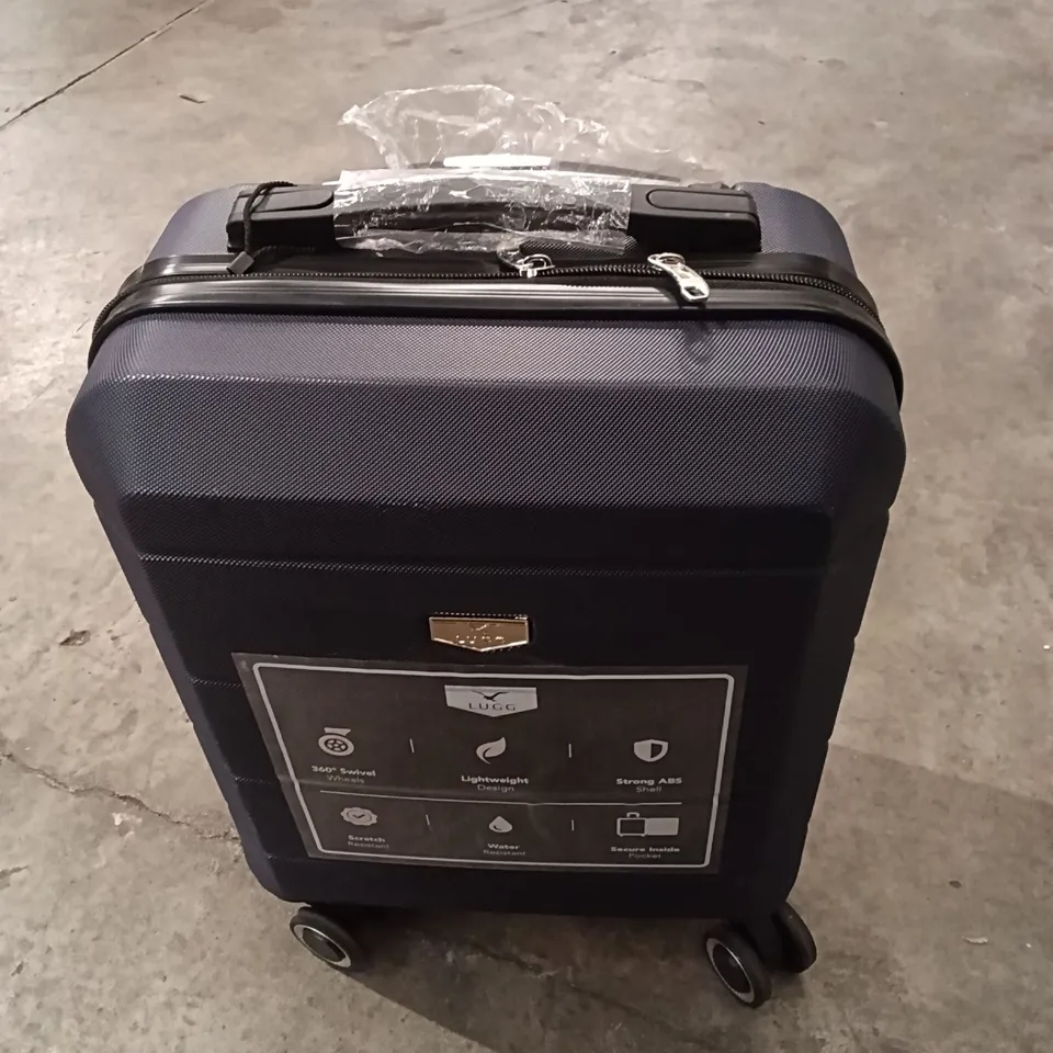 UNBOXED KEPLIN LUGG SMALL SIZE TRAVEL SUITCASE WITH WHEELS DARK BLUE COLOUR 