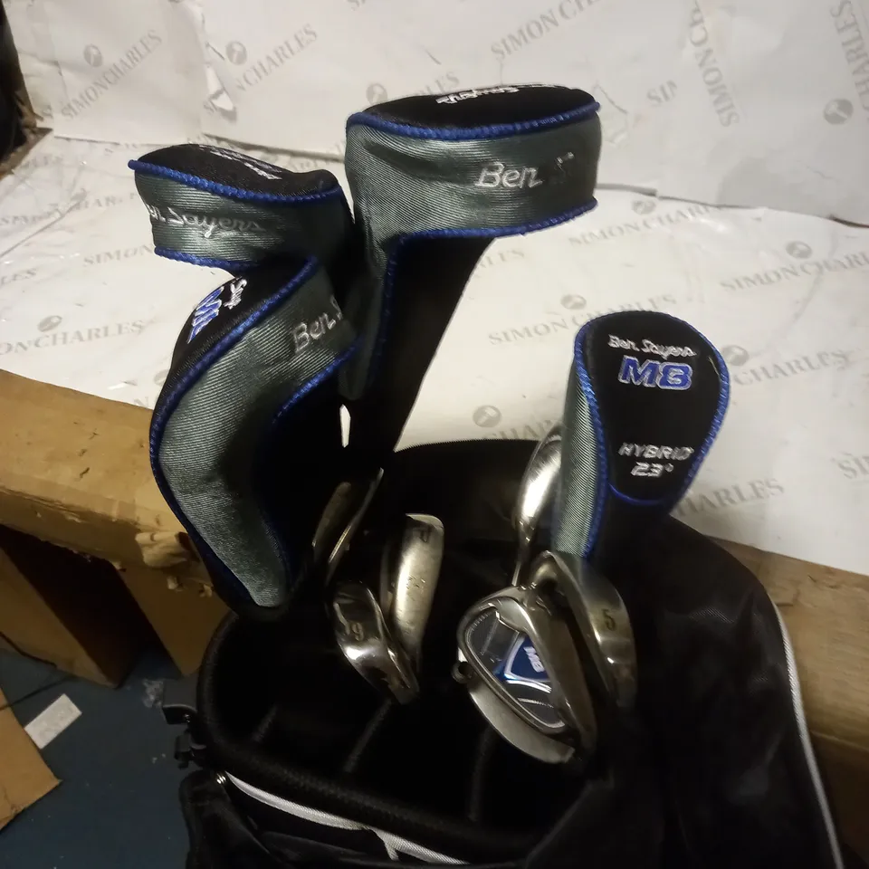BEN SAYERS M8 12-CLUB PACKAGE SET WITH STAND BAG - RIGHT HANDED, COLLECTION ONLY RRP £369.99