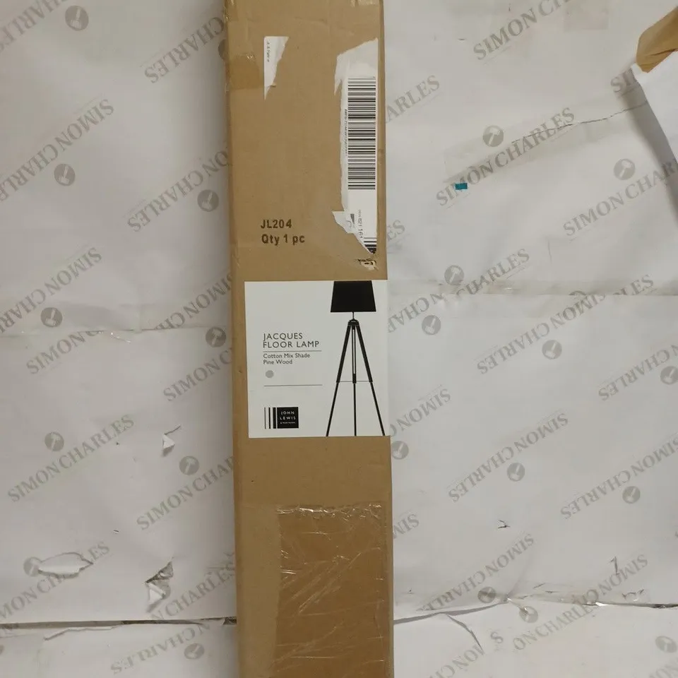 JOHN LEWIS JACQUES FLOOR LAMP, PART 1 OF 2 // COLLECTION ONLY