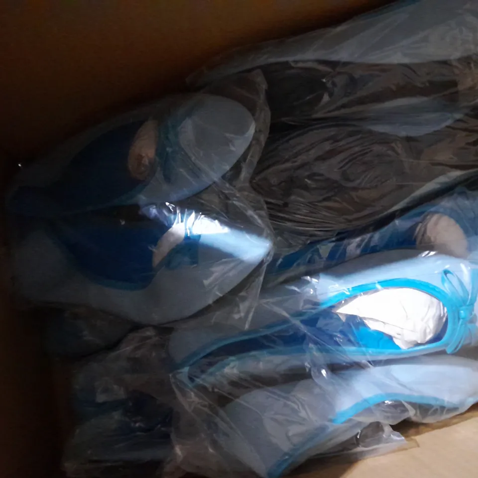 APPROXIMATELY 10 PAIRS OF FLAT SLIP ON SHOES SIZE 39EU 