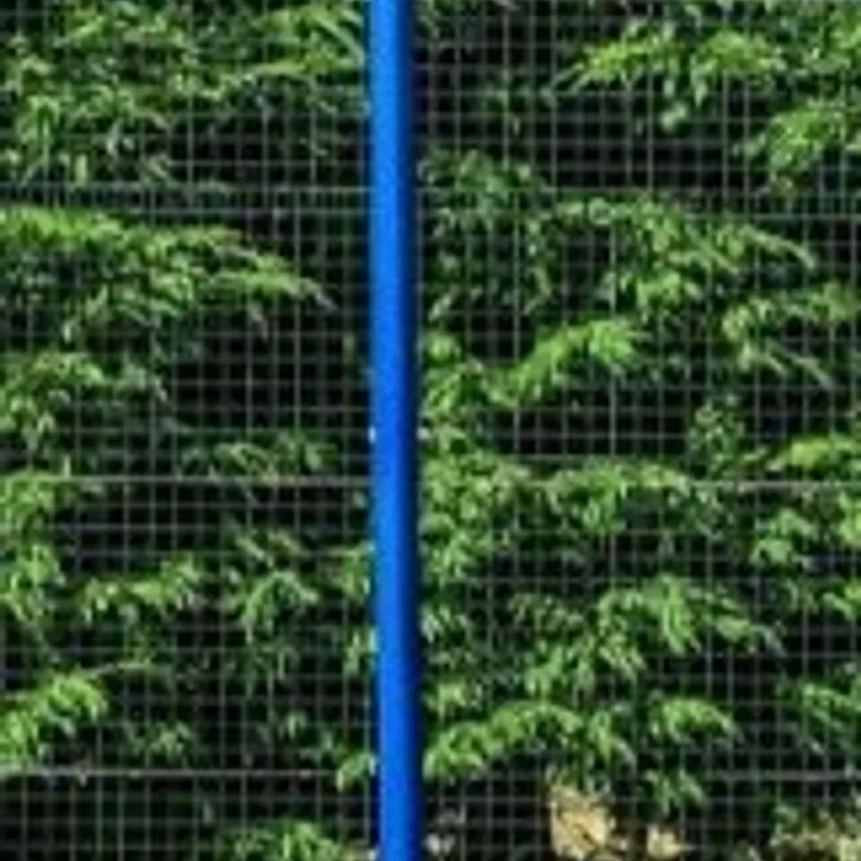 NETBALL POST BASE IN BLUE