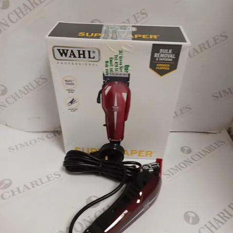 BOXED WAHL SUPER TAPER HAIR CLIPPERS