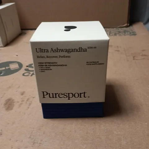 PURESPORT ULTRA ASHWAGANDHA (KSM-66) FOOD SUPPLEMENT – 60 CAPSULES