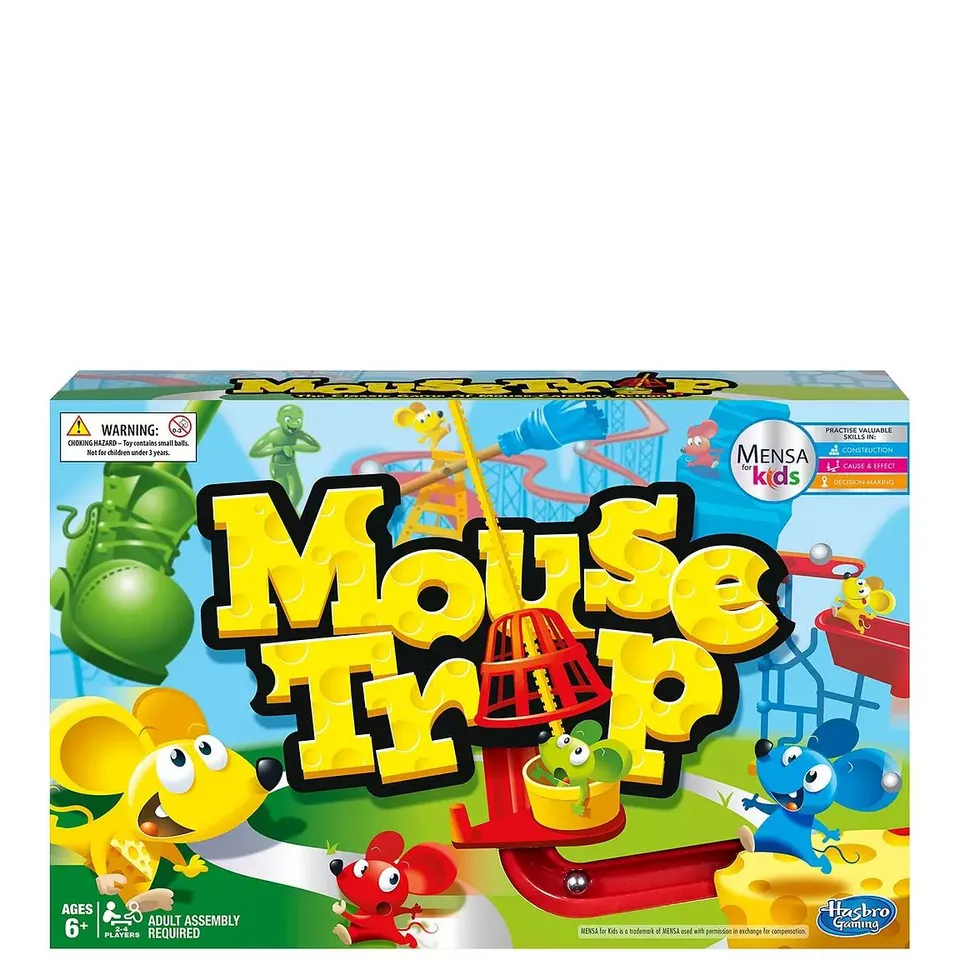 BOXED MOUSE TRAP GAME FROM HASBRO GAMING 6+ RRP £26.99