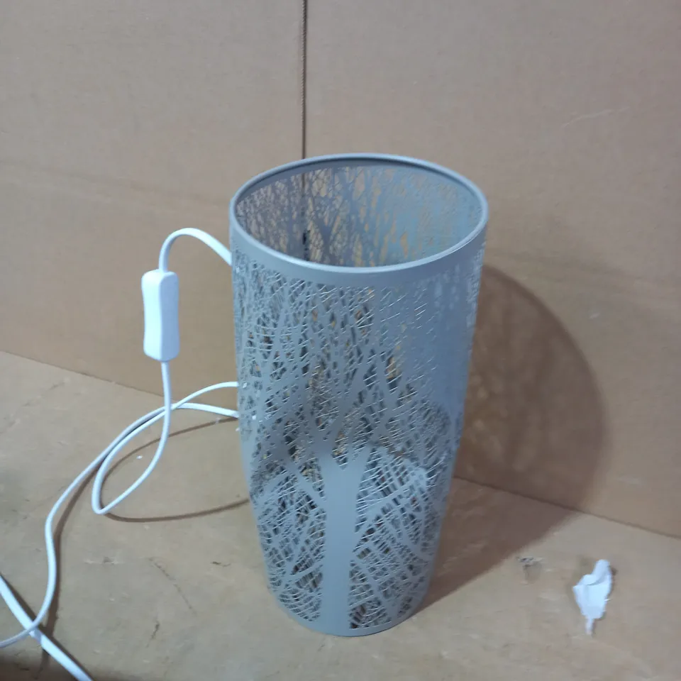 BOXED DEVON GREY TABLE LAMP
