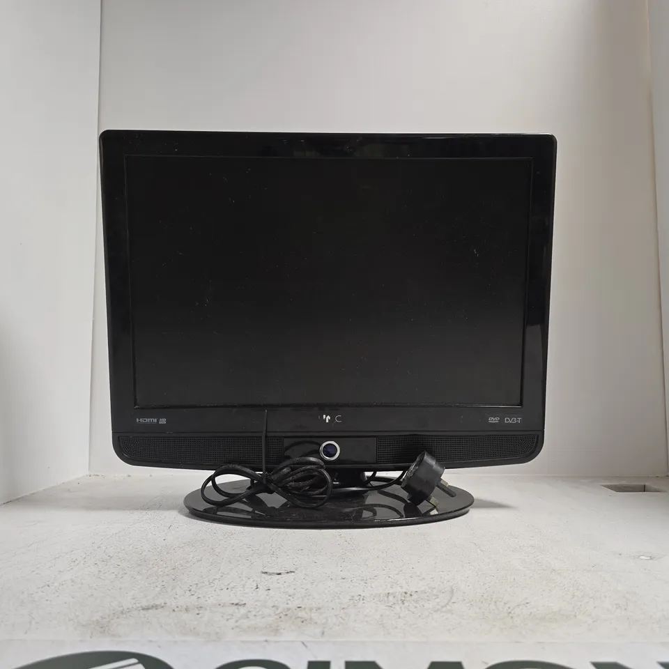 19-INCH LCD TV RECEIVER – BLACK WITH STAND
