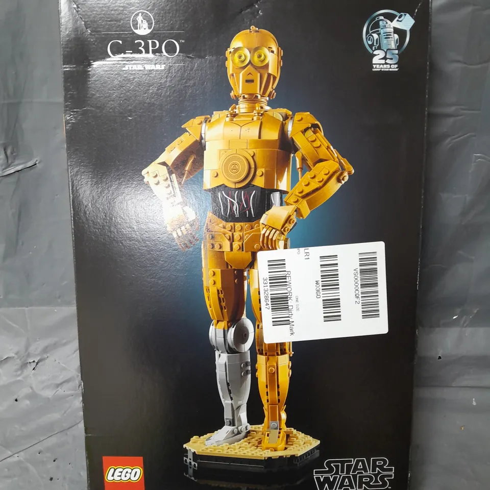 BOXED LEGO STAR WARS C-3PO, DROID CHARACTER FIGURE 75398