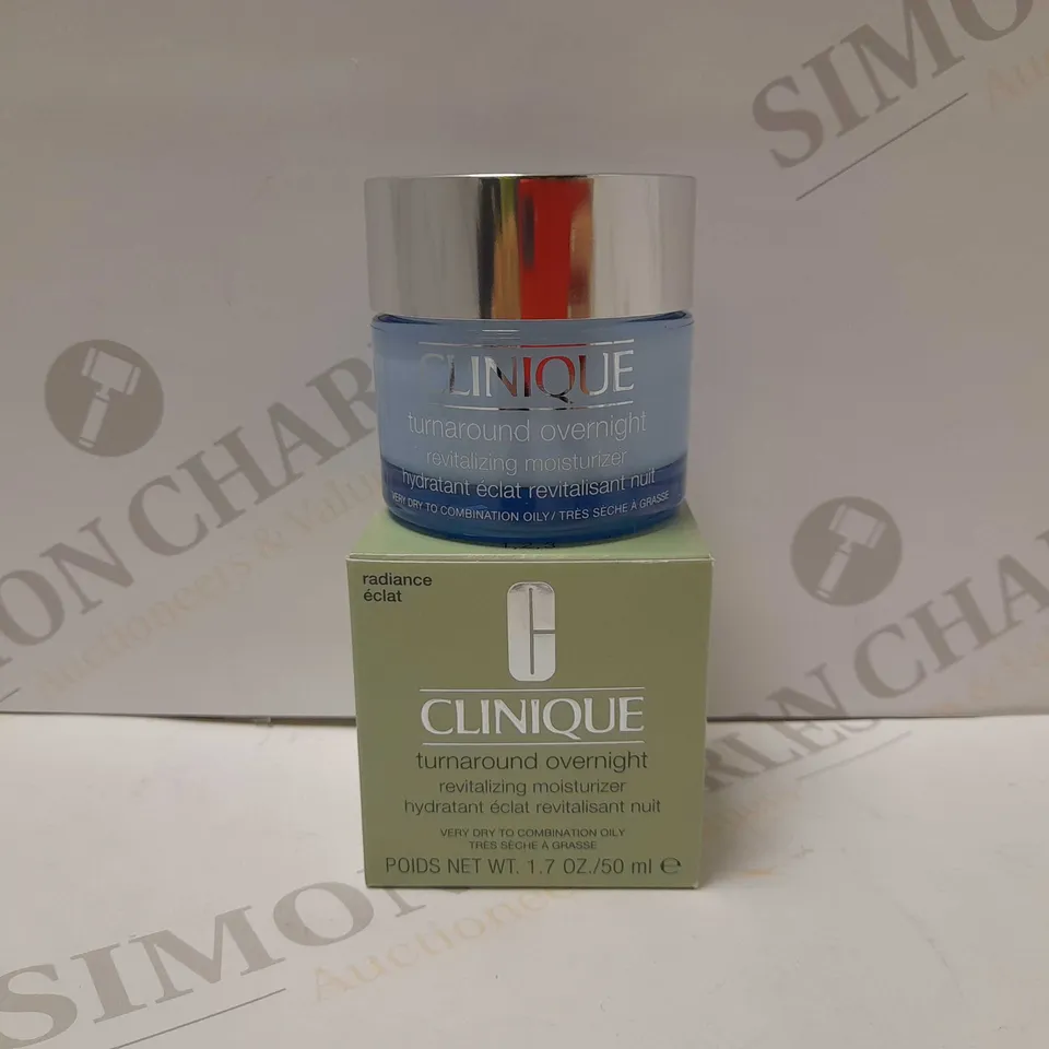 CLINIQUE TURNAROUND OVERNIGHT REVITALIZING MOISTURIZER 50ML