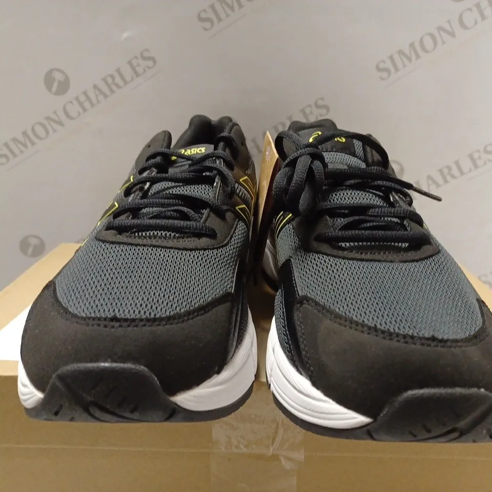 ASICS GEL-JOG MEN'S GRAPHITE GREY TRAINERS - SIZE UK 10.5 