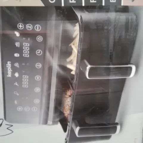 BOXED KEPLIN 9 LITRE DUAL DRAWER AIRFRYER