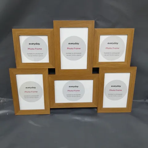 6 PHOTO CLUSTER GALLERY FRAME 