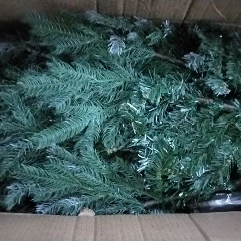 BOXED GREY REALISTIC PINE CHRISTMAS TREE