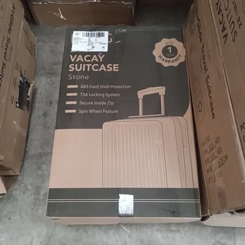  BOXED LUGG TRAVEL SUITCASE