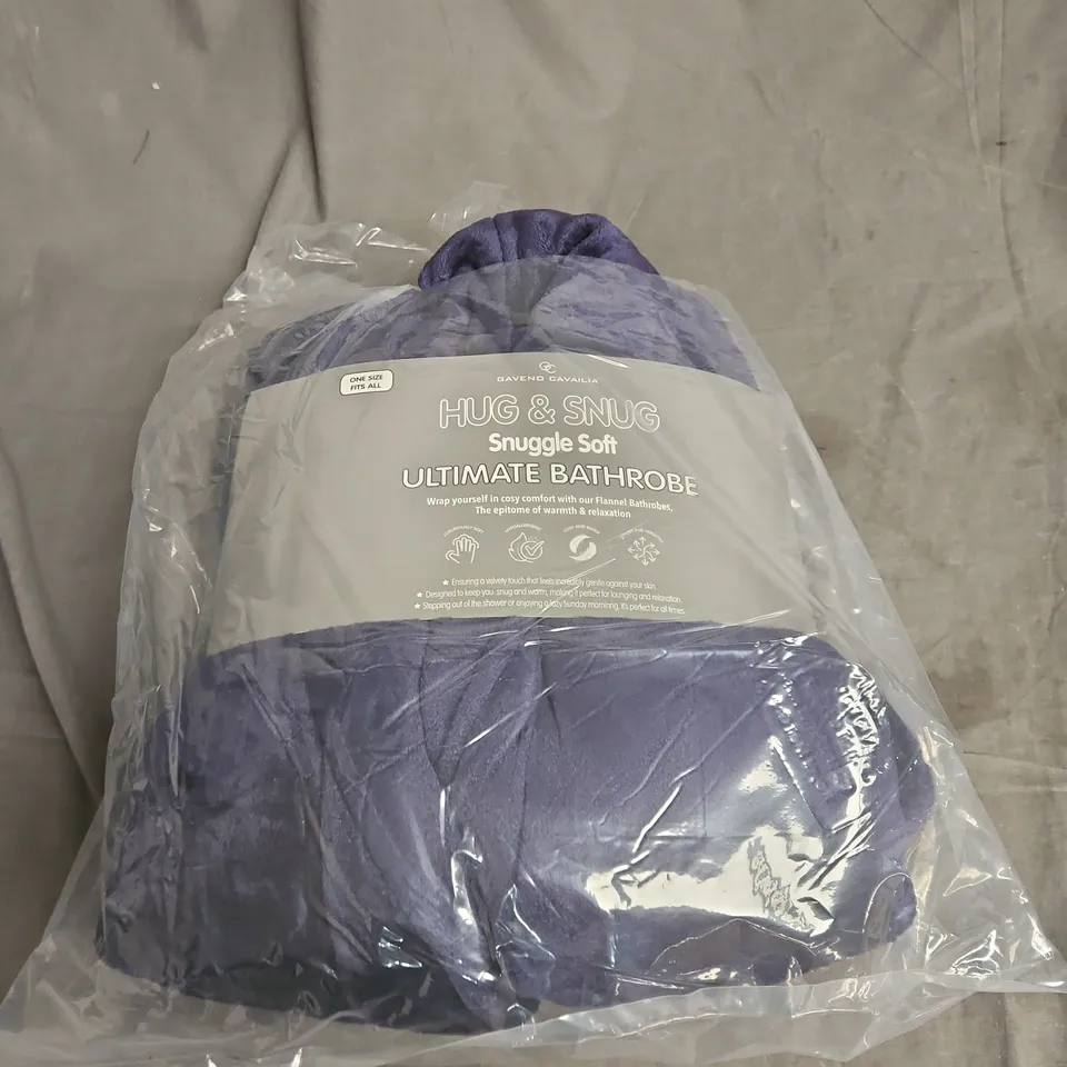 HUG & SNUG SNUGGLE SOFT ULTIMATE BATHROBE – ONE SIZE FITS ALL