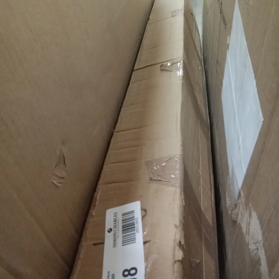 BOXED VITRINE LUMO FARDE CABINET - GREY