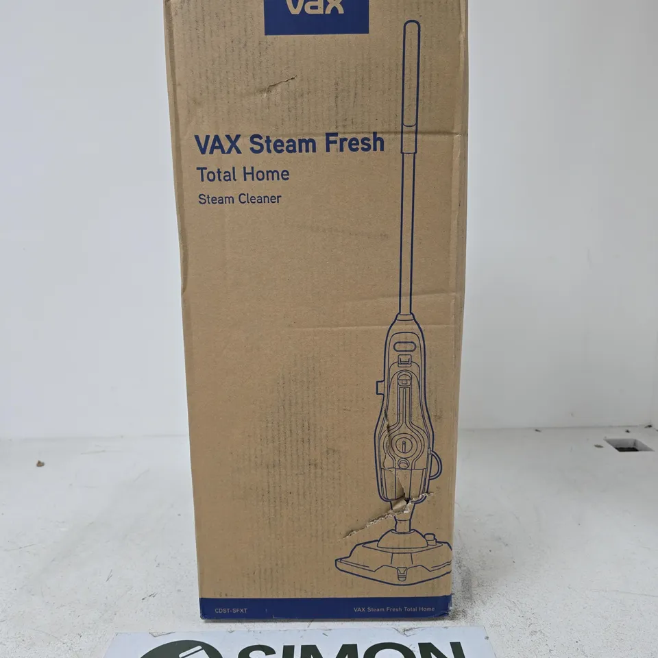 VAX STEAM FRESH TOTAL HOME STEAM CLEANER