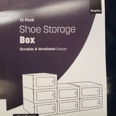 KEPLIN 12PK SHOE STORAGE BOX