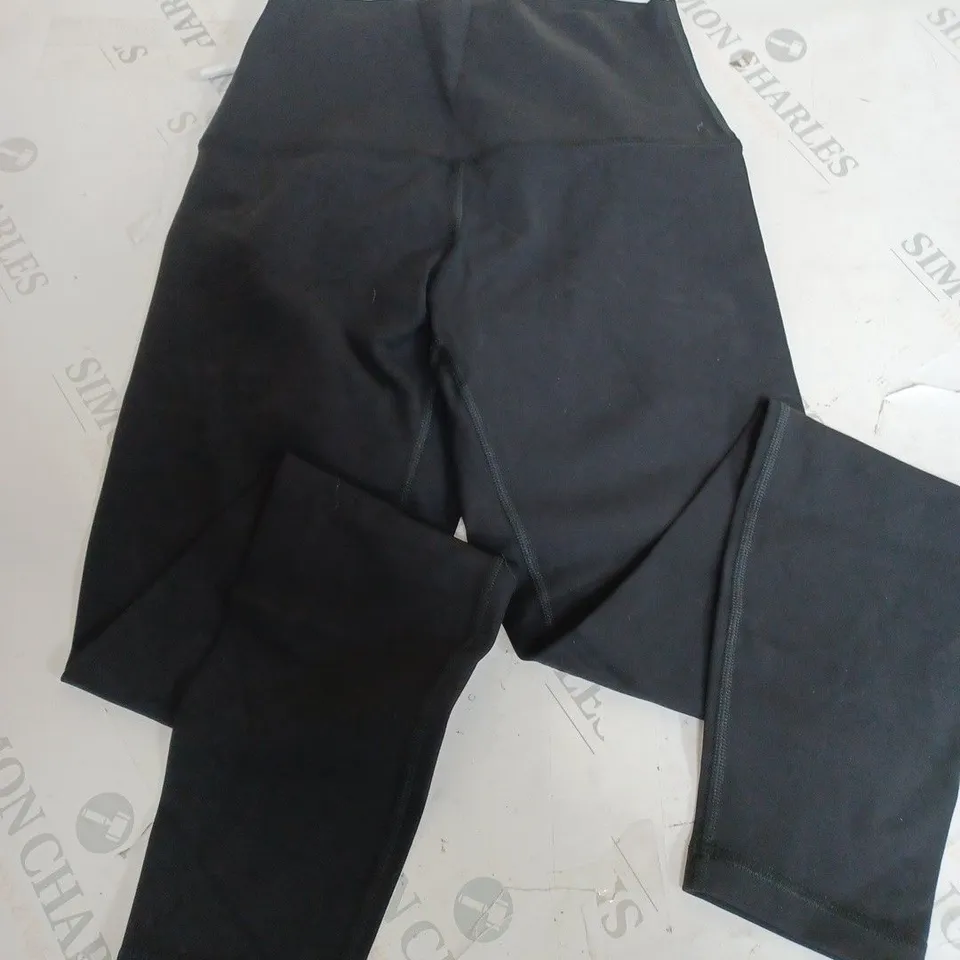 CRZ YOGA LEGGINGS IN BLACK - UK 8