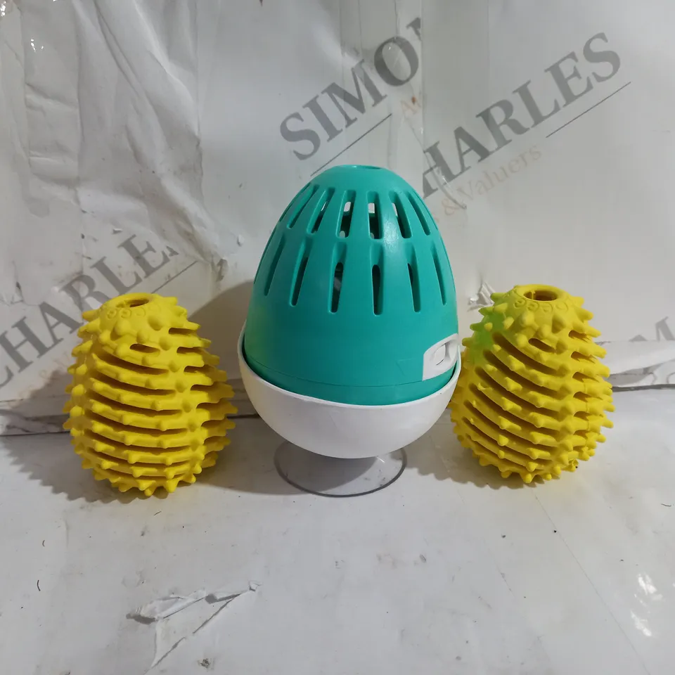 BOXED ECOEGG LAUNDRY EGG KIT WITH DRYER EGGS & DETOX TABLETS - TROPICAL
