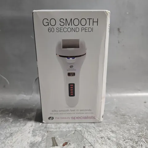 BOXED AND SEALED RIO GO SMOOTH 60 SECOND FOOT FILE HARD SKIN REMOVER