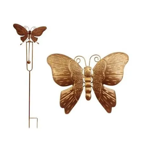 GARDEN STORIES ROCKING BUTTERFLY GARDEN STAKE