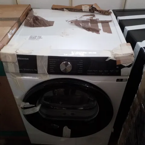 HISENSE 3S SERIES DH3S802BW3 WIFI-ENABLED 8 KG HEAT PUMP TUMBLE DRYER - WHITE