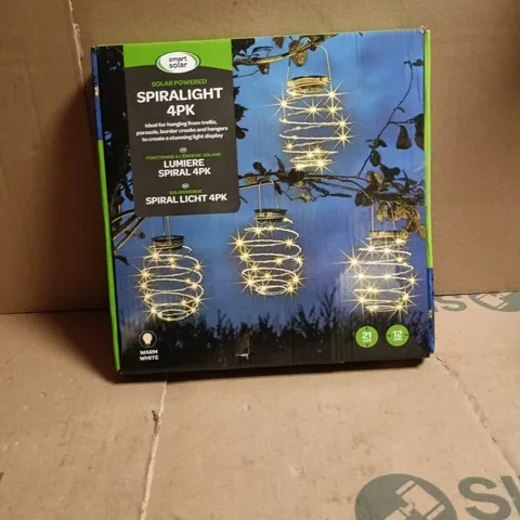 SMART SOLAR SPIRALIGHT 4PF GARDEN BOXED