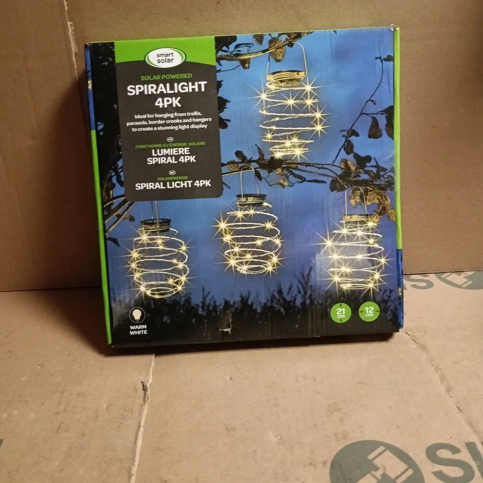 SMART SOLAR SPIRALIGHT 4PF GARDEN BOXED