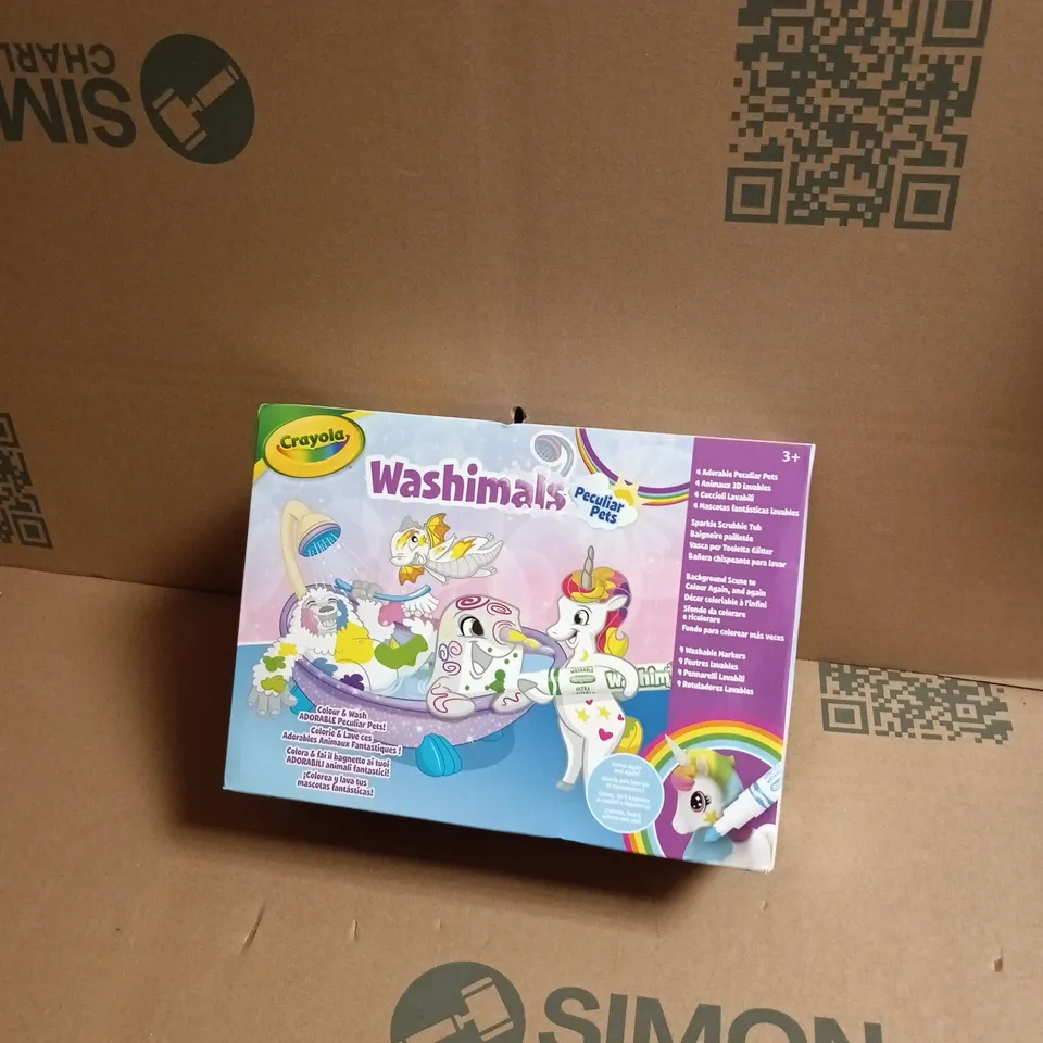 CRAYOLA WASHIMALS PECULIAR PETS – BOXED TOY SET