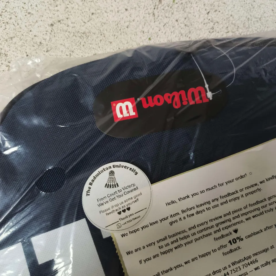WILSON TENNIS BAG – BLUE, BRAND NEW IN PACKAGING