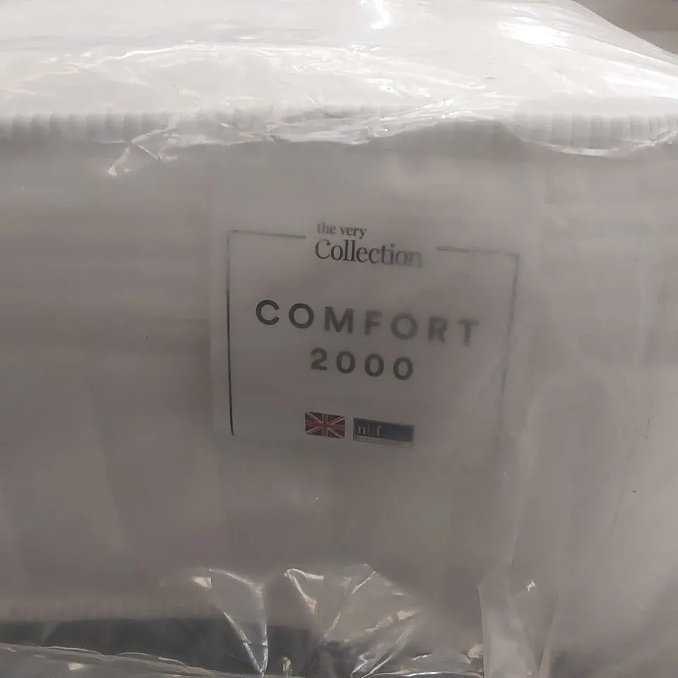 QUALITY BAGGED COMFORT 2000 4'6" DOUBLE MATTRESS