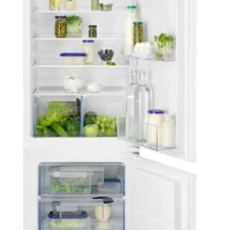 ZANUSSI SERIES 40 INTEGRATED FRIDGE FREEZER WHITE Model ZNFN18ES3 RRP £559