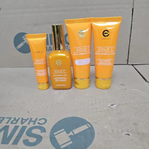 ELIZABETH GRANT 4 ITEM SET TO INCLUDE HIGH PERFORMANCE DAY CREAM 60ML, CONCENTRATED SERUM  ETC UNBOXED