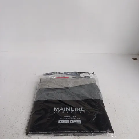 HUGO BOSS 838 DENIM SHORTS GREY 34" WAIST