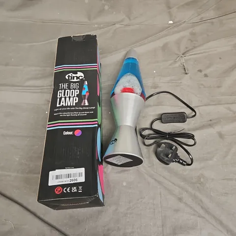 BOXED TINC THE BIG GLOOP LAMP - COLLECTION ONLY