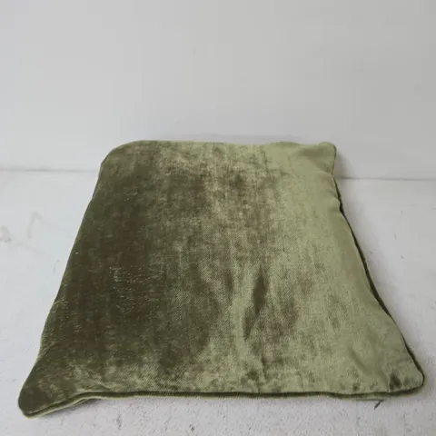 PAOLETTI OLIVE GREEN LUXE VELVET CUSHION