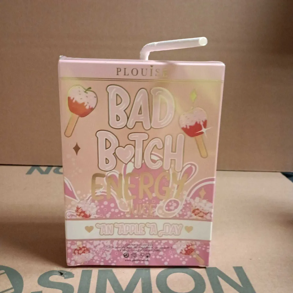 PLOUISE BAD BITCH ENERGY CANDY APPLE – LIP DUO AND LIP CONDITIONER