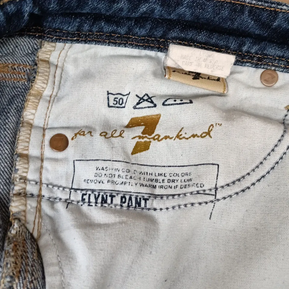 7 FOR ALL MANKIND FLINT PANT DENIM JEANS – BLUE