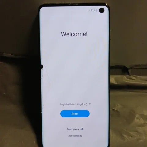 SAMSUNG GALAXY S10 IN BLACK