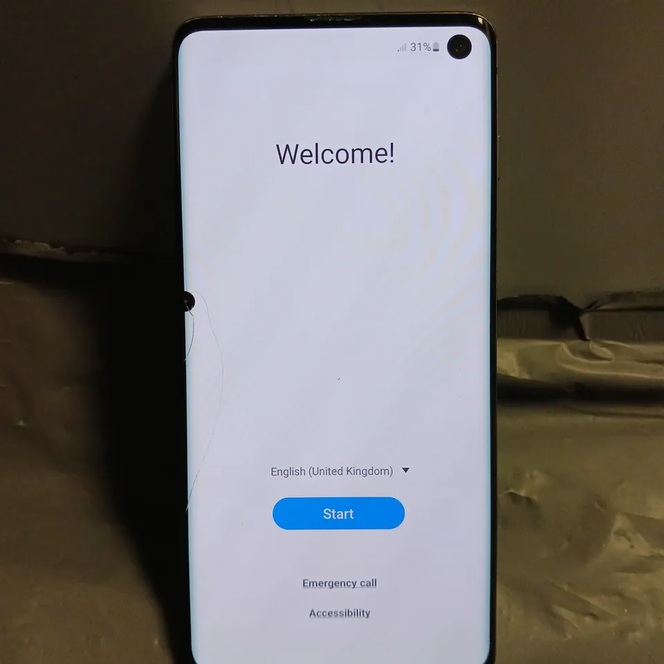 SAMSUNG GALAXY S10 IN BLACK