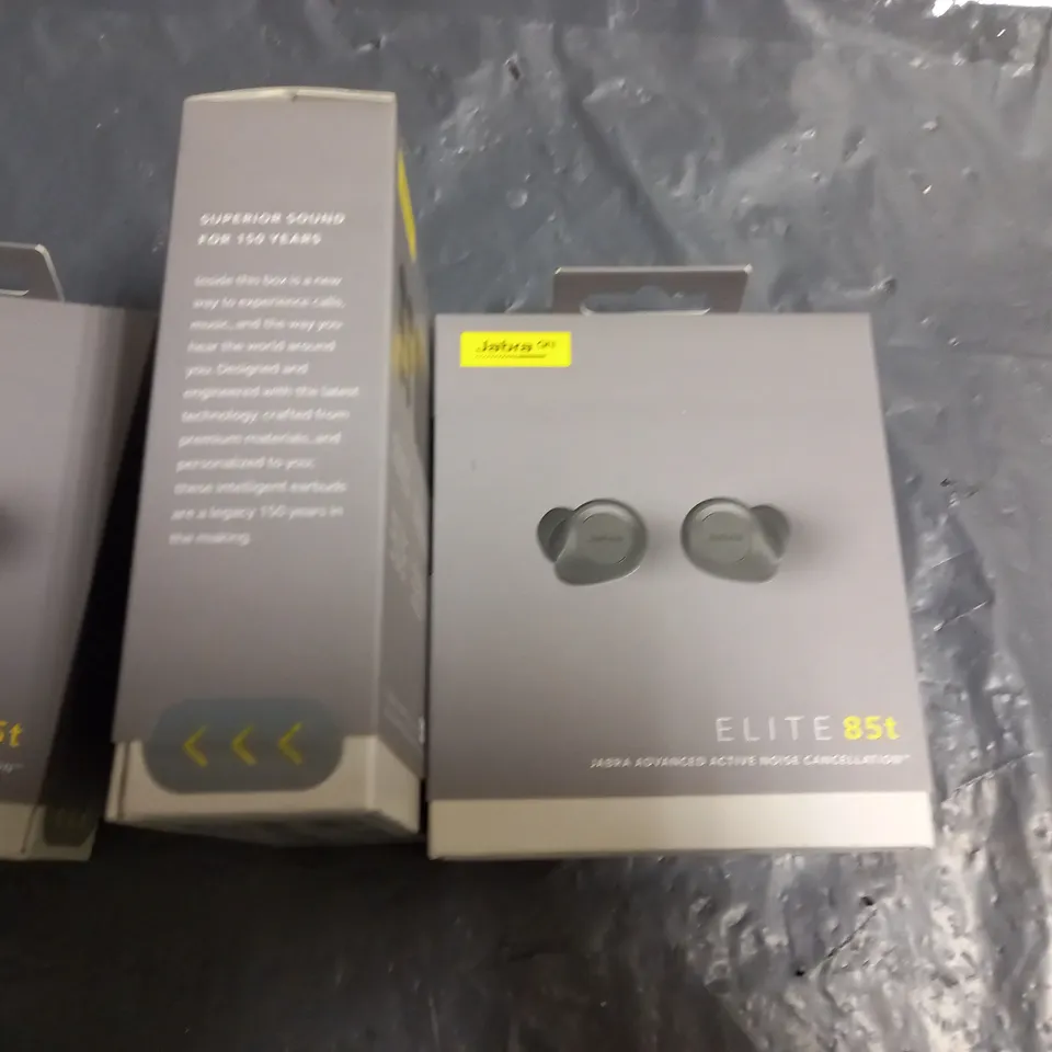 LOT OF 4 SEALED JABRA ELITE 85T SETS OF EARBUDS