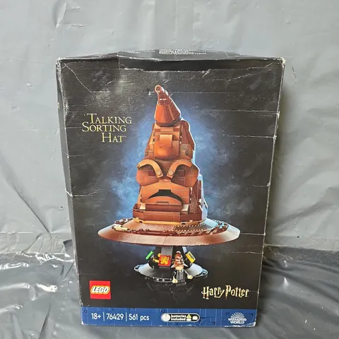 BOXED LEGO HARRY POTTER TALKING SORTING HAT - 76429