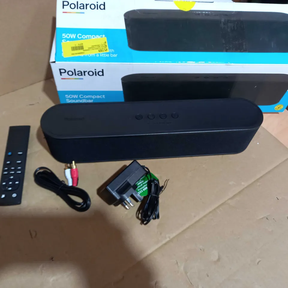 BOXED POLAROID 50W COMPACT SOUNDBAR