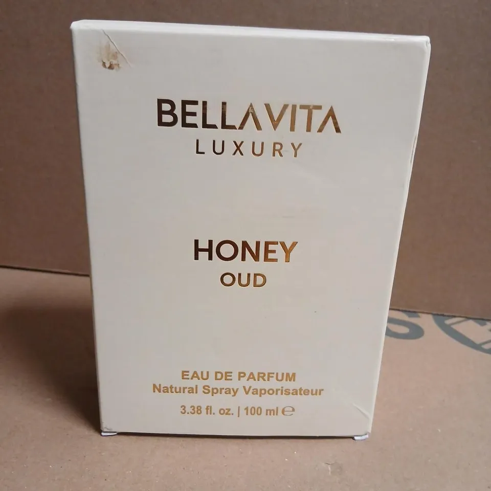 BOXED BELLAVITA LUXURY HONEY OUD EAU DE PARFUM 100ML